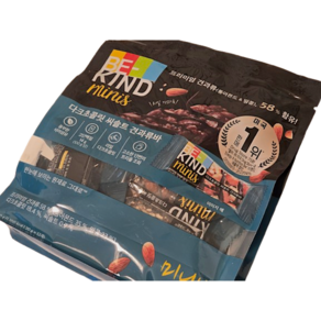 비카인드 다크초콜릿 씨솔트 견과류바, 240g, 2개