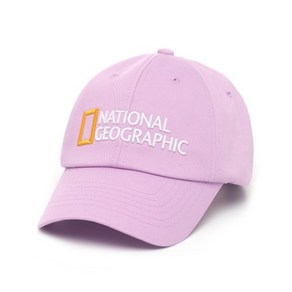 [국내매장판]내셔널지오그래픽 NATIONALGEOGRAPHIC N225AHA310 빅로고 볼캡 LAVENDER N225AHA310335