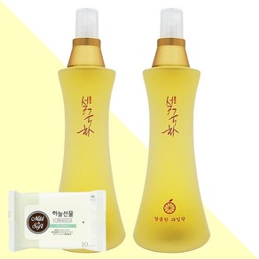 설국화 향기 샤워코롱 달콤한 과일향 150ml 2개(+하늘선물 물티슈 10매), 2개