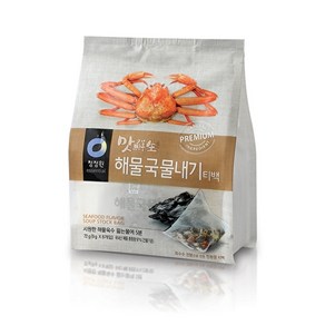 청정원 맛선생 해물국물내기 티백 72g x 3개