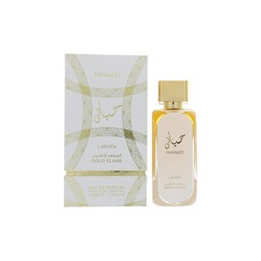 Hayaati Gold Elixi by Lattafa 3.4 Oz Eau De Pafum Spay Box fo Men