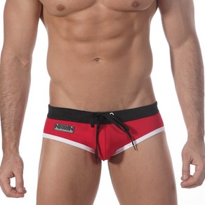 METROMALEWEAR [M2W] Basic Swim Bief RED (4916-12)