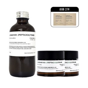 [TOUN28] 톤 28 해남 404 펩타시카 병풀 새벽 크림 50ml 2개+토너250ml+샘플2개, 1개
