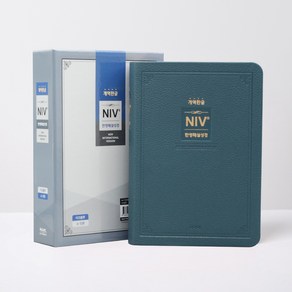 NIV 한영해설 한영성경책 개역한글 단본 색인 무지퍼 영어성경