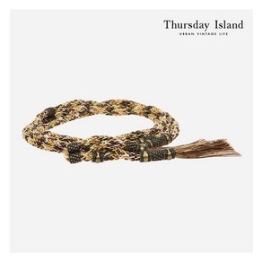 국내매장판 써스데이아일랜드 THURSDAYISLAND 루프 타이 벨트T216MBT131W 217850