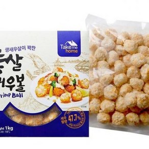 통살새우볼 1kg(20gx50ea) 식자재 장보기, 1kg, 1개