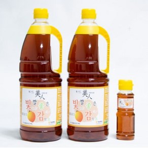 빛깔좋은 감식초 3.6L 프리미엄 +휴대용 180ml 추가 /원액100% 모균 홍초 천연발효 무첨가 무방부제 자연발효 상주특산물 바나나 파인애플