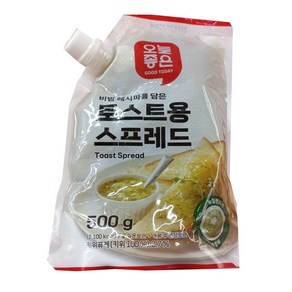 오늘좋은 토스트용 스프레드, 1개, 500g