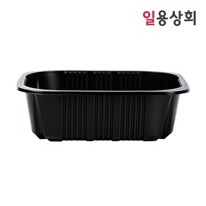 [ILYONG] 실링용기 JH 19156 1100ml 100개 검정