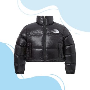 [국내매장판] 노스페이스 W'S NUPTSE SHORT JACKET BLACK