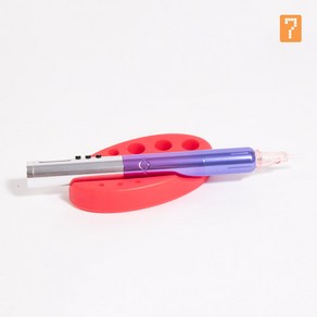 실리콘 색소컵 머신 홀더 잉크컵홀더 타투재료 반영구 색소컵홀더 smp두피재료, 1개, 레드