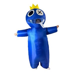 할로윈 코스튬 코스프레 옷 섹시 의상 Rainbow Fiends Adult Inflatable Costume Anime Suits Dess Mascot Halloween