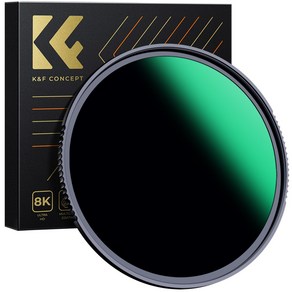 K&FCONCEPT Nano-X 초고화질 방수 스크래치 방지 코팅 ND1000 필터, 43mm