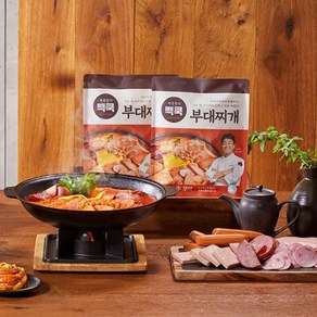 백종원 빽쿡 부대찌개 600g *5팩