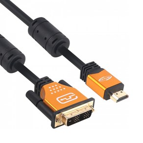 HDMI to DVI Gold Metal 케이블 1M NM-HD01GZ