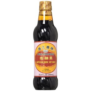 Peal Rive Bidge Supeio Dak Soy Sauce Plastic Bottles 16.9 펄 리버 브릿지 슈페리어 다크 간장 플라스틱 병 16.9온, 500ml, 1개