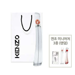 겐조 플라워바이겐조 NEW EDT 100ml + 겐조미니 3종(랜덤) 쇼핑백, 1개