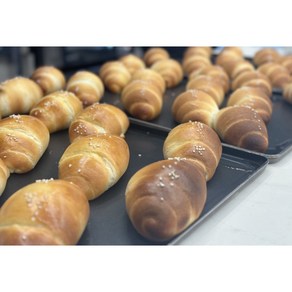 수제 쌀소금빵 시오빵 85g x 10개 세트 (매주 월/목 발송), 플레인 쌀소금빵 85g X 10개set