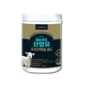 뉴트리맵 앱솔루트 산양유 초유단백질 골드 280g 1병[정품], 1개