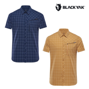 블랙야크 [BLACK YAK] 블랙야크 신축성이 뛰어난 기능성 체크 M트레커2셔츠S#1