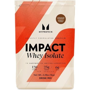 마이프로틴 웨이 아이솔레이트 프로틴 단백질 파우더 초콜릿 1KG 초코맛 BCAA, 1개