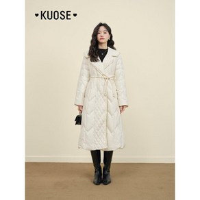 KUOSE 쿠오세코트 SUNLIGHT MOMENT 롱 푸퍼 코트