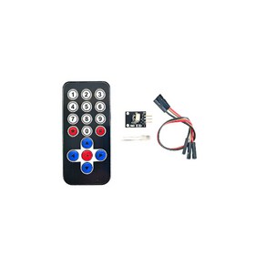 적외선 리모컨 리모트컨트롤 송수신 모듈 세트 KY-022 HX1838, 1개