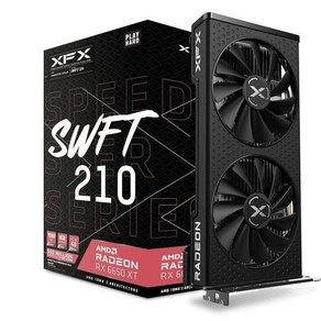 XFX Speedste QICK319 RX 7800 XT 코어 게이밍 그래픽 카드 16GB GDDR6 HDMI 3xDP AMD RDNA 3 RX-78TQICKF9, 2) RX 6650 XT