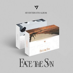 [키트] [리뉴얼] 세븐틴 4집 2종 세트 Face the Sun / KiT ve. / 포토카드52종+셀카포토카드2+볼체인2+크레딧카드2+엽서2+에어키트2