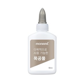 모나미 다목적으로 사용 가능한 목공풀 50ml 낱개, 단품