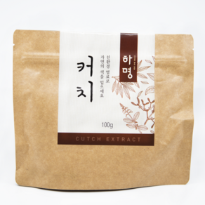 커치 분말 100g 천연염료 천연염색재료