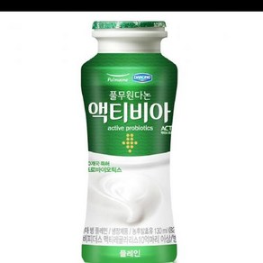 마시는요구르트 플레인 액티비아 다논 130ML, 1개