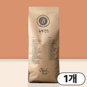 블랙빈스 인도네시아 만델링 1kg 홀빈, 1개, 홀빈(분쇄안함)