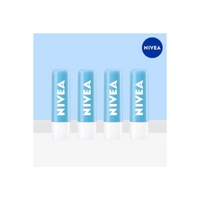 니베아 NIVEA 립 후르트 스트로베리 샤인 4.8gx4개 화장품 겨울 여자 코스메틱, 4개, 4.8g