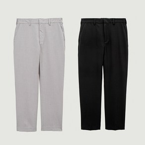 [캐주얼/행텐] 남성 썸머 밴딩 테이퍼드 슬랙스 (10420-050-421-51) 남성 밴딩 슬랙스 바지