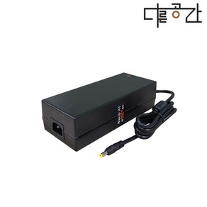 150W 국산 고용량 DC 12V 12.5A 전원 어댑터 KC인증 12V12.5A 직류전원장치, 1개