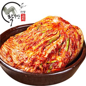[안동 학가산김치] 고냉지 포기김치4kg 가정용 국내산재료100%, 4kg, 1개