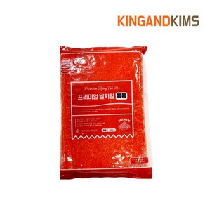 [킹앤킴스] 날치알 레드 500g HACCP 국내가공, 1개