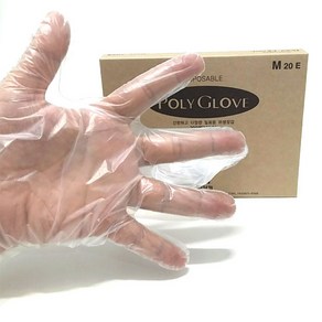 고려양행 폴리글러브 (D/Poly Glove) M/카톤 비멸균 판매단위:박스(2000매)