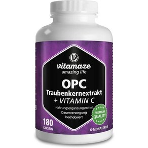 Vitamaze 아마존라이프 OPC 포도씨 추출물 180정, 1개