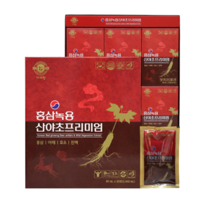 홍삼녹용 산야초프리미엄 80ml x 30포, 1개, 2.4L