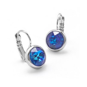 비욘드라이프 로얄 블루 디라이트 14K도금 오스트리아 정품 크리스탈 귀걸이 EM3101 crystal earrings