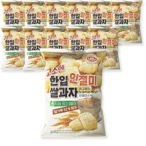 고소한 한입 인절미 쌀과자, 210g, 12개