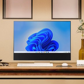 LG전자 일체형PC 27인치 i7 올인원 컴퓨터 윈도우11 한컴오피스, 27V70Q-GA70K, WIN11 Home, 256GB, 8GB, 스노우 화이트