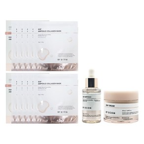 [홈쇼핑 최신상] 바이애콤 EGF 콜라겐 마스크 2박스(5매)+앰플 30ml+크림 50ml, 1세트, 10매입