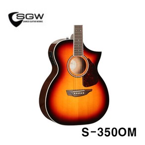 [프리버드] 삼익 SGW 어쿠스틱 기타 TopSolid S-350OM, 단품, 1개