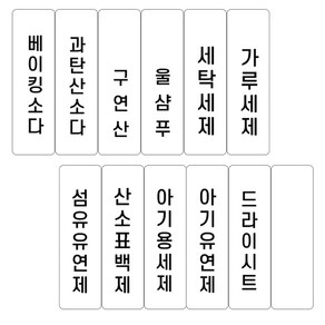 [메이앤홈] 가루 세제용기 세제소분용기, 1개