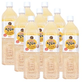 윤성순 콩킹 장모님식혜1050ml(9개) 고양쌀 국산엿기름 전통주, 9개, 1.05L