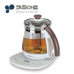 키친아트 아크바 온 티포트/차끓이기/보온/스테인레스, KTB-1800J 아크바 티메이커