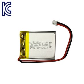 YJ 리튬폴리머배터리 KC인증충전지 3.7V YJ402530 233mAh 리튬폴리머, 1개, 1개입